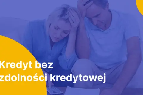 Para zmartwiona rachunkami. Szukają rozwiązania, jakim może być kredyt gotówkowy bez zaświadczeń o dochodach.