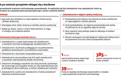 Jak obliczyć dochód do becikowego i uniknąć odrzucenia wniosku
