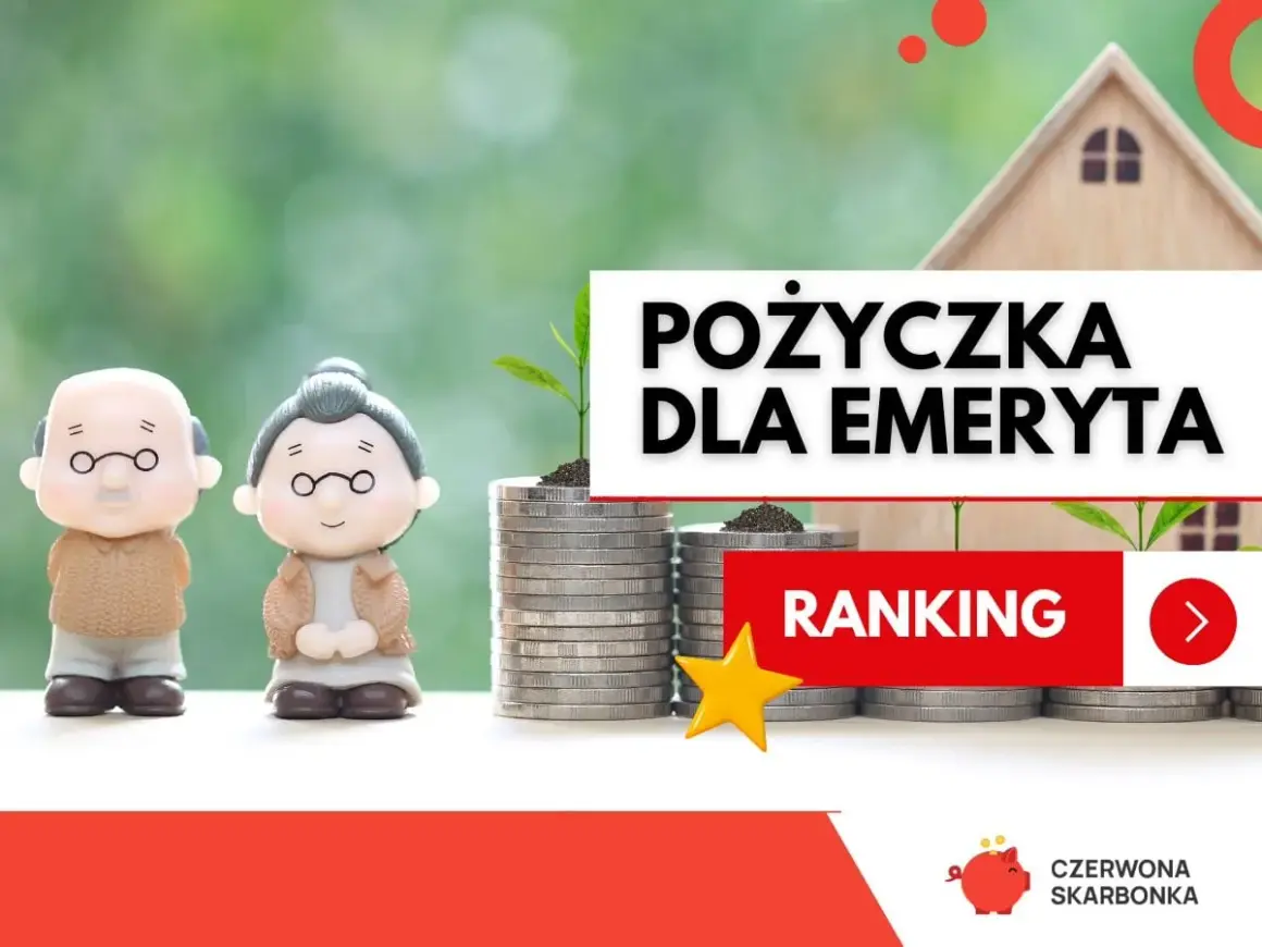 Figurki emerytów obok stosów monet i domku. Sprawdź, do jakiego wieku można wziąć kredyt gotówkowy.