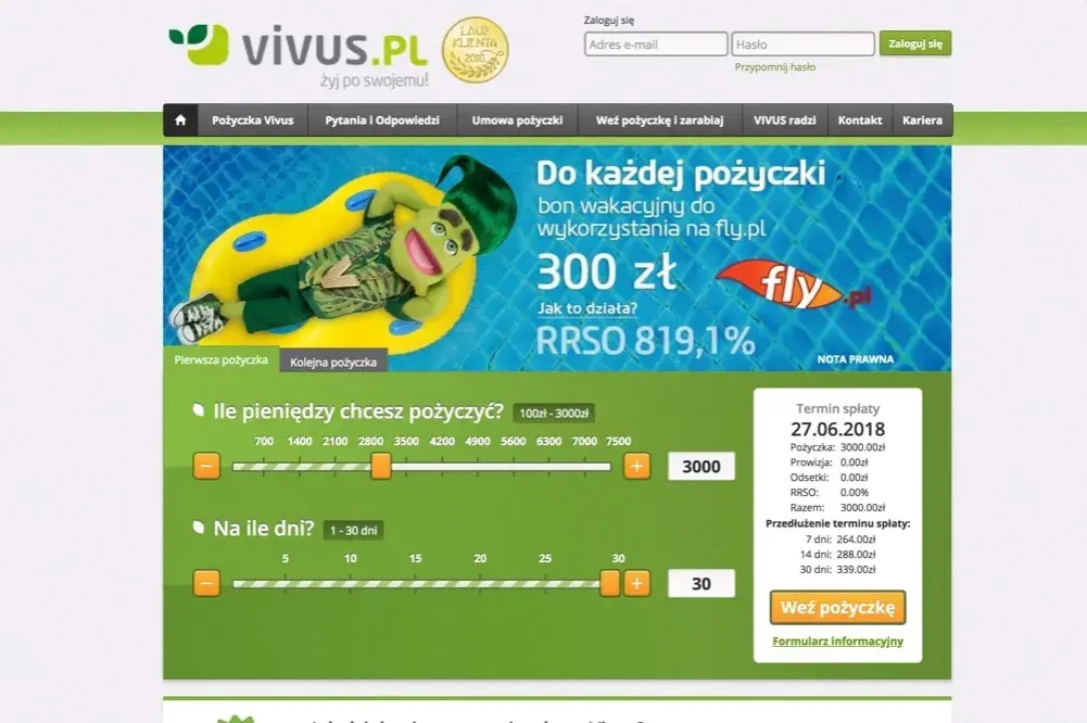 Kiedy możesz wziąć kolejna pożyczkę w Vivus po spłacie?
