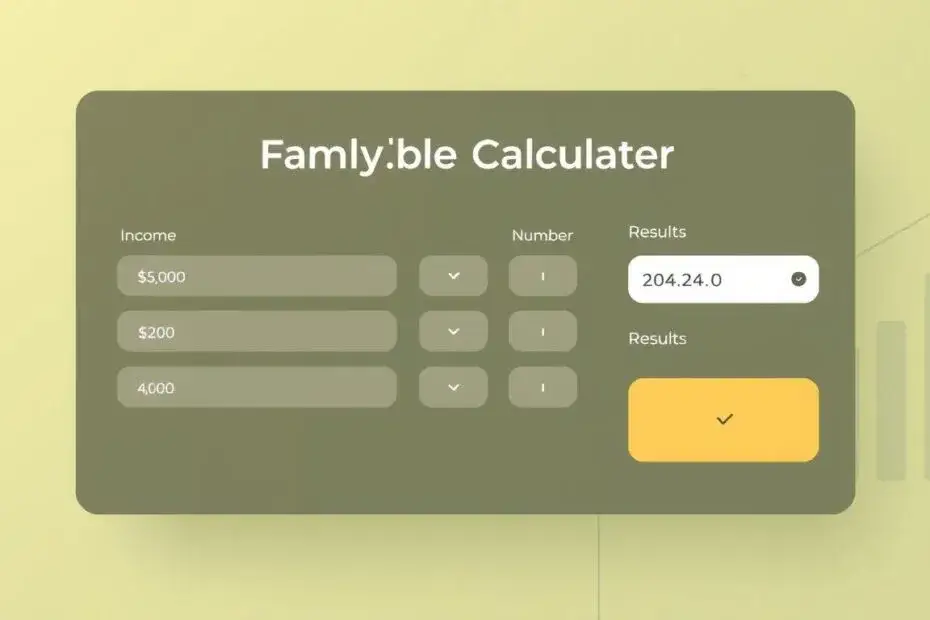 kalkulator i dokumenty finansowe rodziny