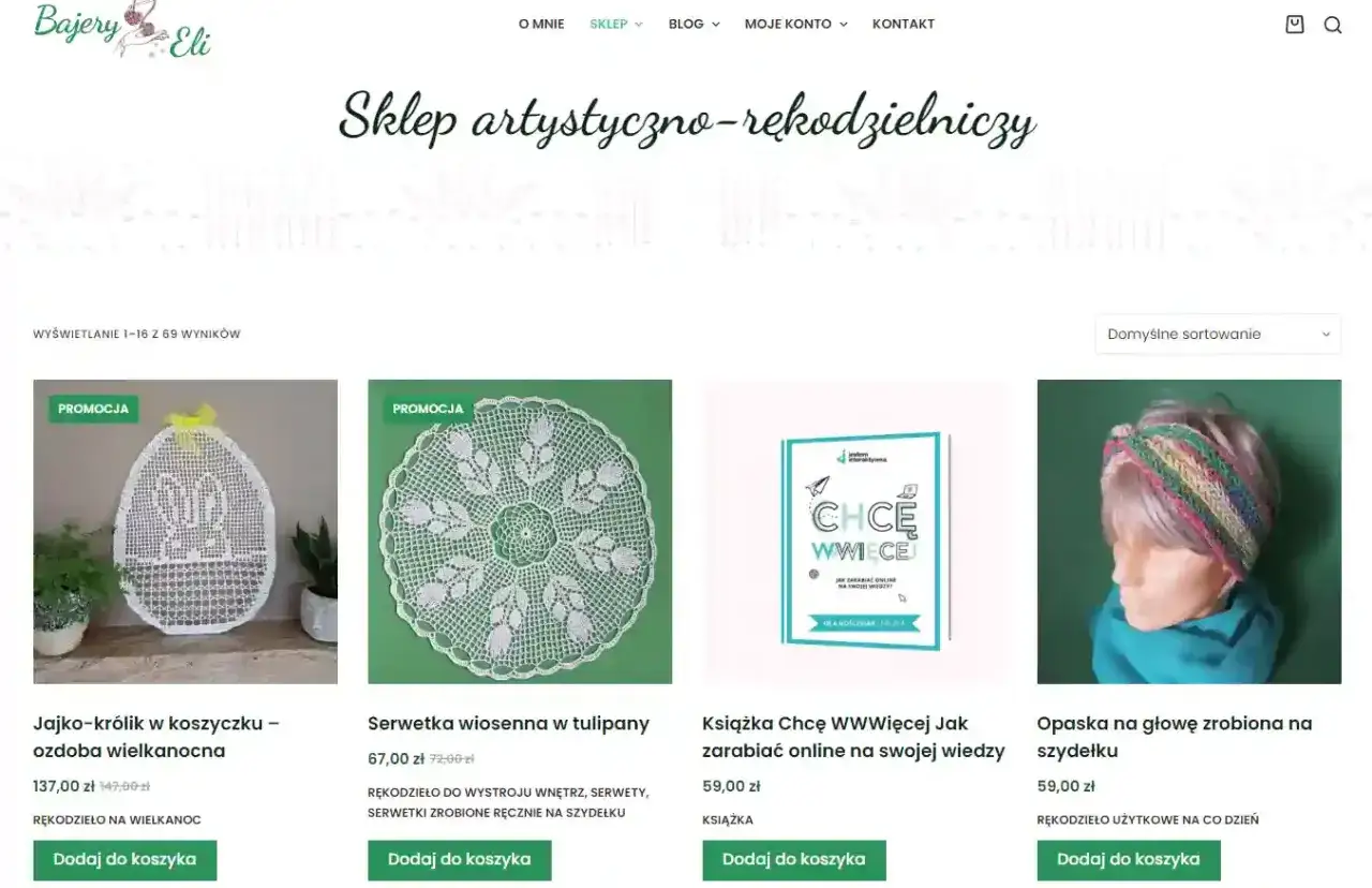 działalność nierejestrowana przykłady rękodzieło korepetycje