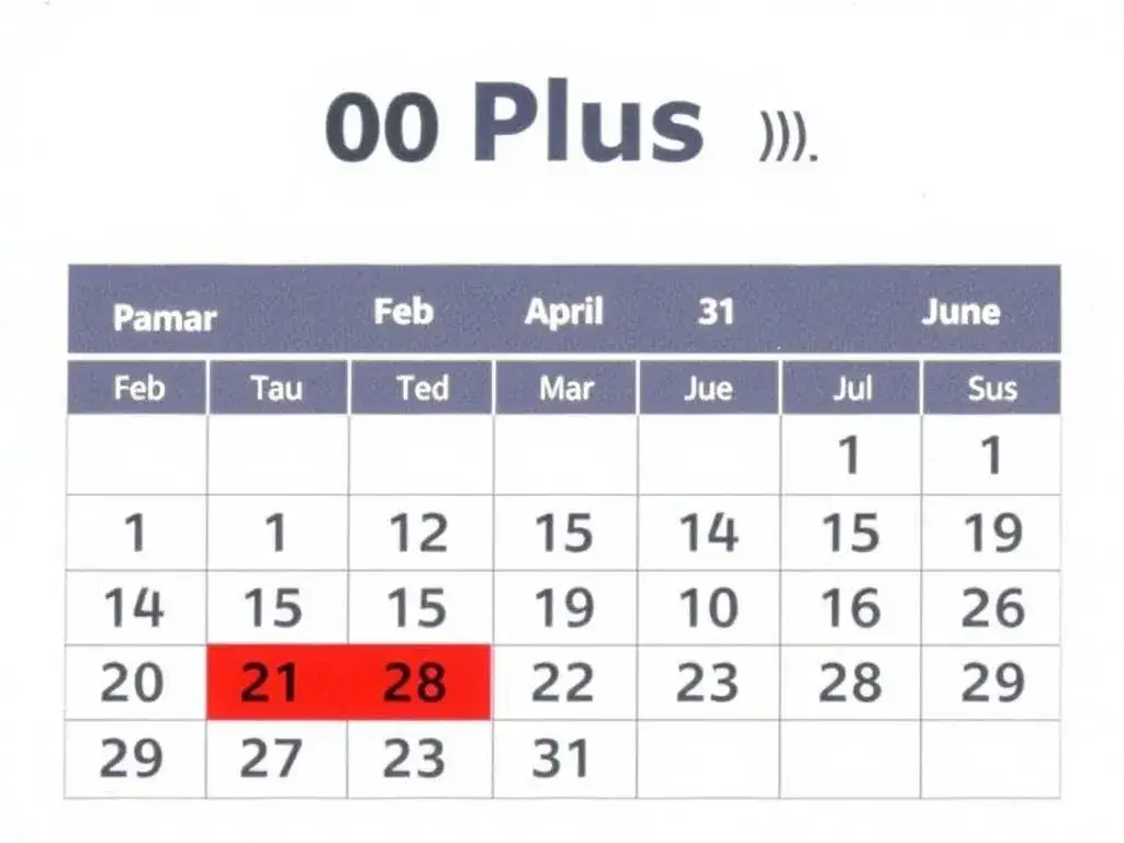 kalendarz 800 plus terminy składania wniosków