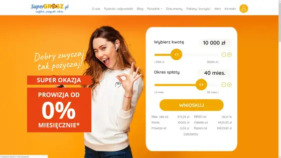 Super Grosz pożyczka: Koszty, wymagania i jak wnioskować?