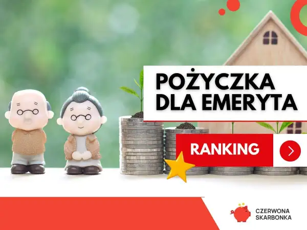 Figurki emerytów obok stosów monet i domku. Sprawdź, do jakiego wieku można wziąć kredyt gotówkowy.